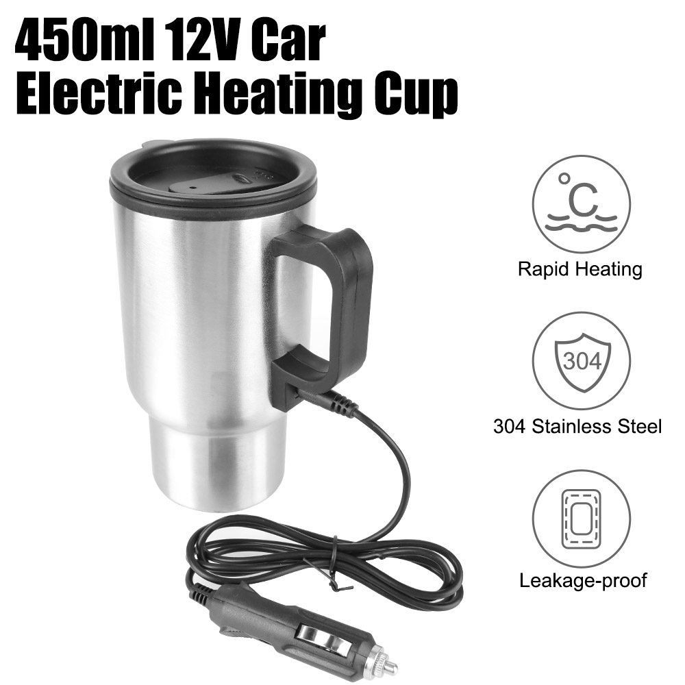Camping Cooking Can - Elektrikli ısıtma araba su ısıtıcısı kamp