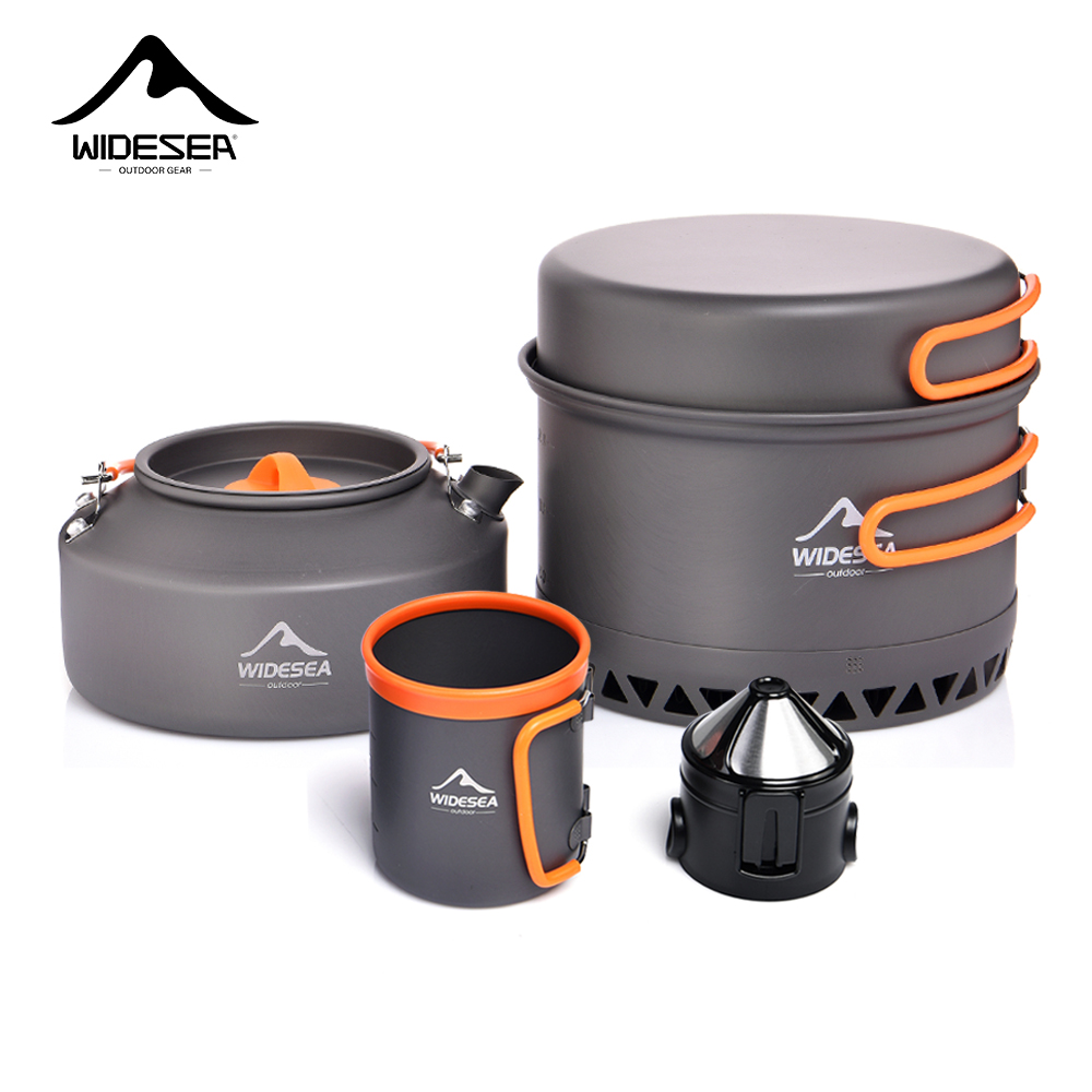 Camping Cooking Utensil Set - Kamp Sofra Açık TENCERE SETİ Tencere