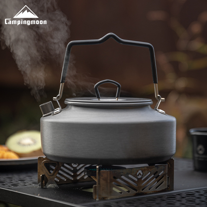 Camping Cooking Set 2 Person - CAMPINGMOON kamp çaydanlık, açık su ısıtıcısı,