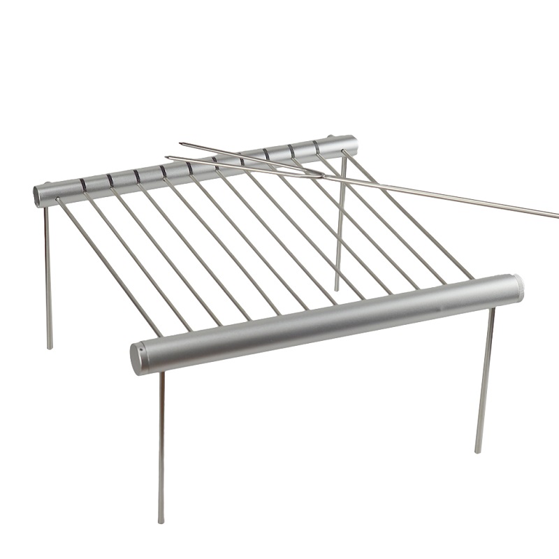 Camp Grill Portable Folding - Katlanabilir Mini Paslanmaz Çelik Mangal Izgarası