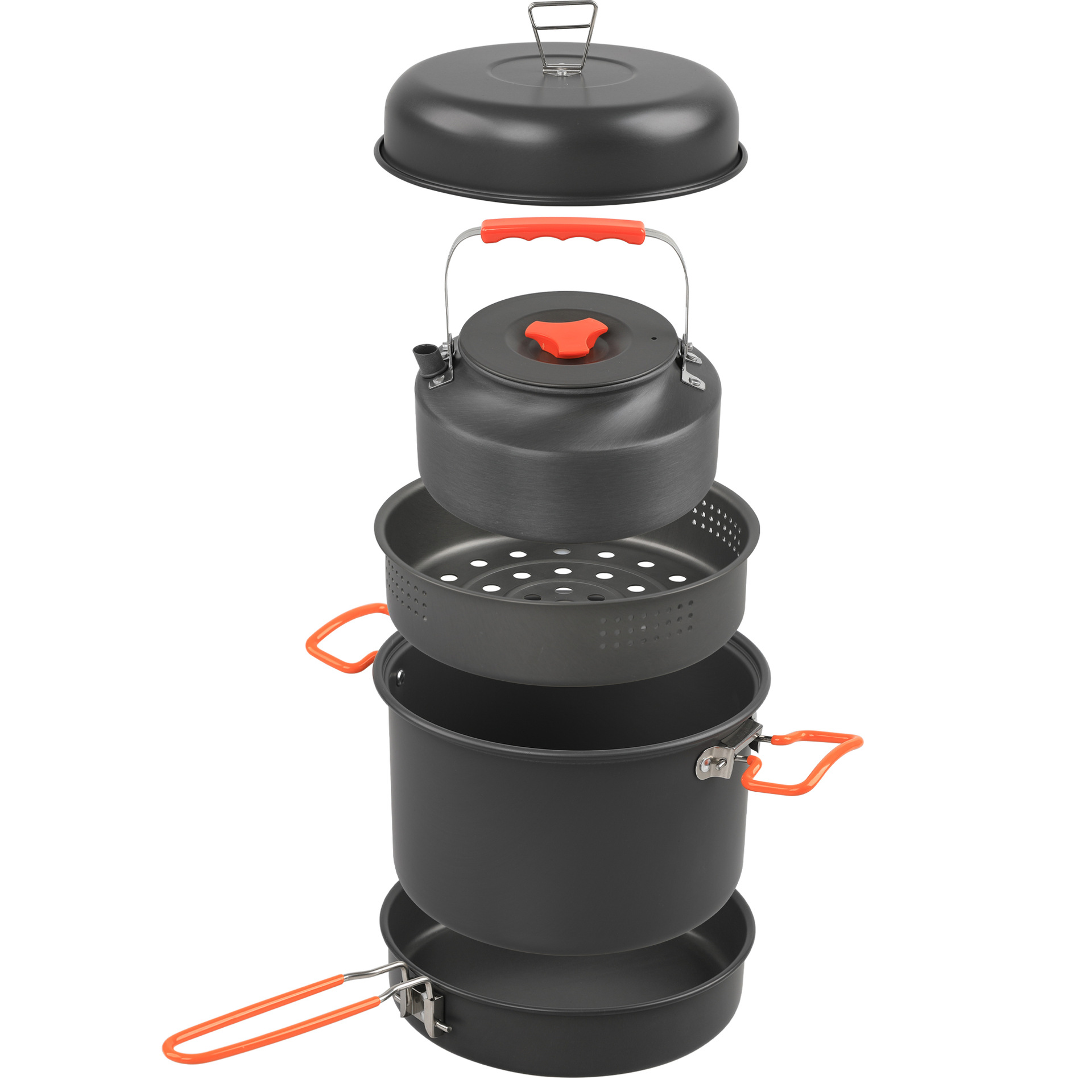 Camping Cooking Frying Pan - Açık TENCERE SETİ kamp tencere su
