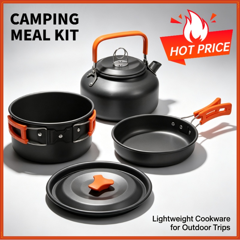 Camping Cooking Utensil Set - Kamp Yemek Pişirme Seti Kamp Mutfak