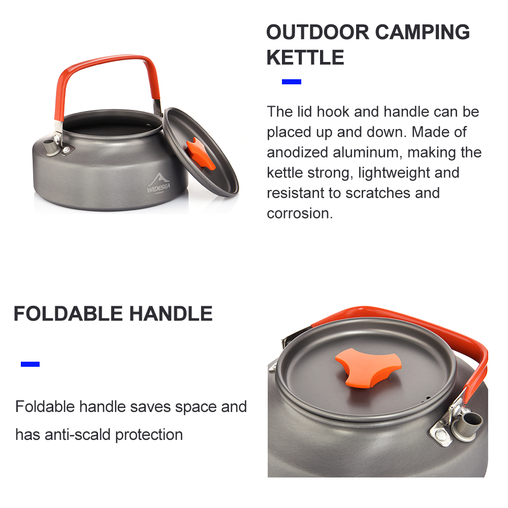 Widesea 1.1L 2L1.5L Kamp Su Is - Camping Cooking Utensil Set incelemesi ve fiyatı