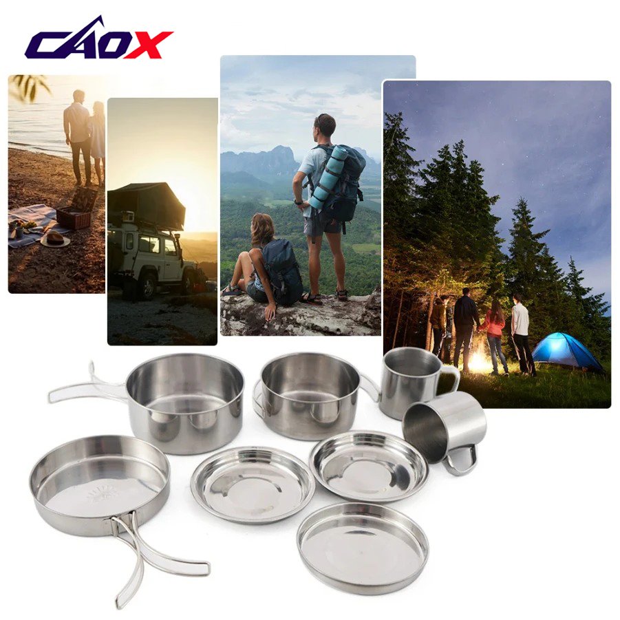 CAOX 8 Parça/Set Kamp Yemek Se - Camping Cooking Hot Plate incelemesi ve fiyatı