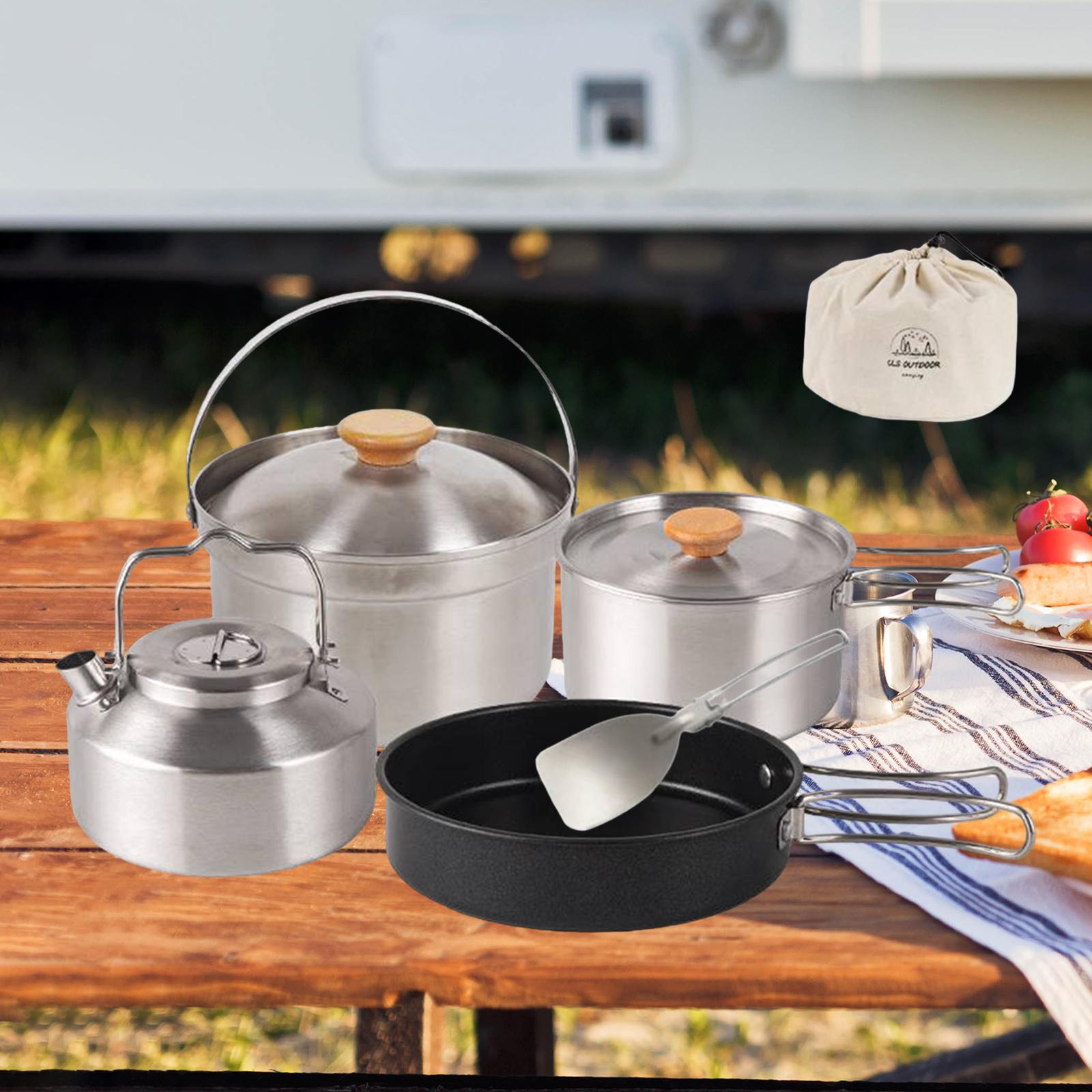 Kamp Tencere Seti, Taşınabilir - Camping Cooking Frying Pan incelemesi ve fiyatı
