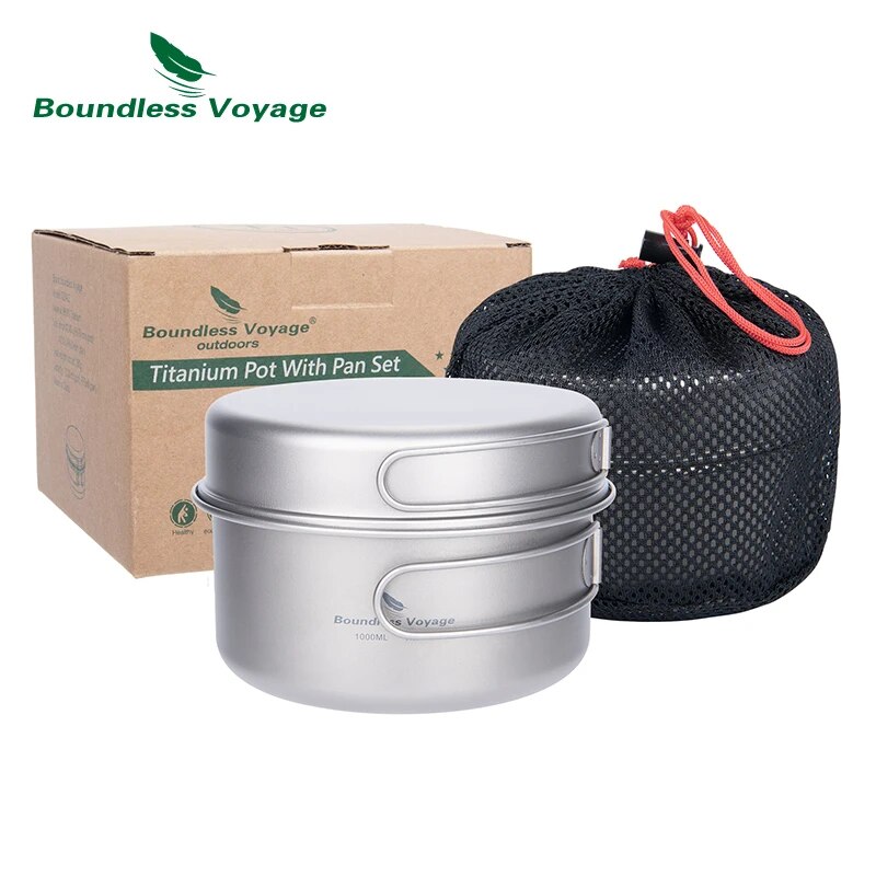 Sınırsız Voyage Titanyum Tence - Camping Cooking Set 2 Person incelemesi ve fiyatı