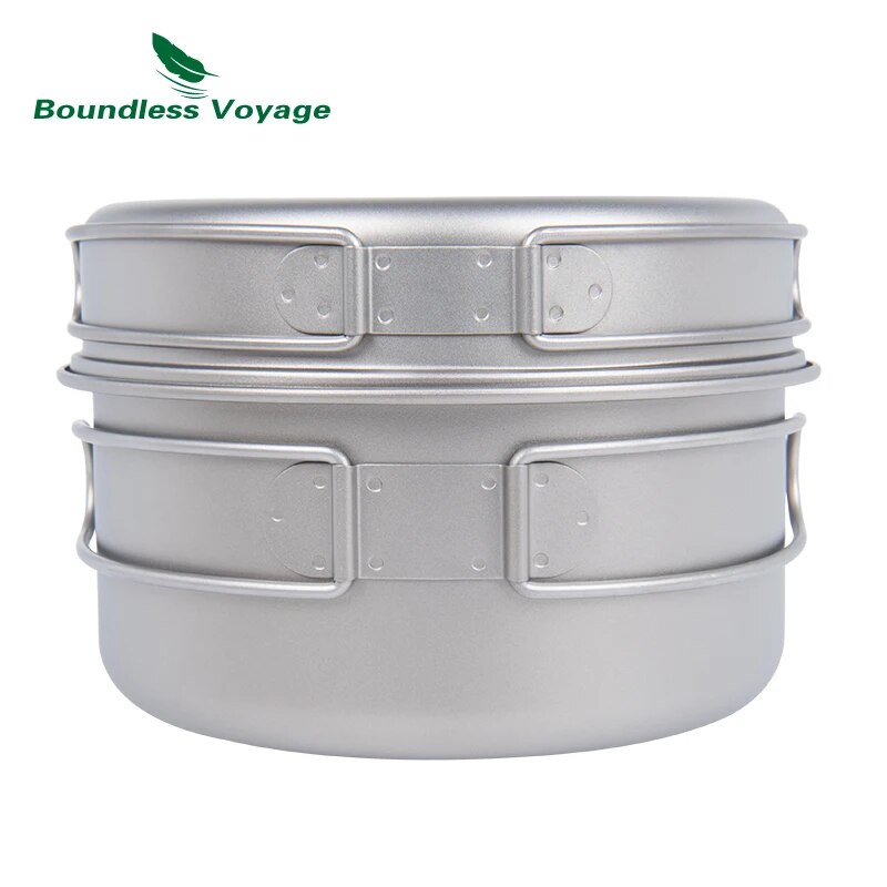 Sınırsız Voyage Titanyum Tence - Camping Cooking Set 2 Person incelemesi ve fiyatı