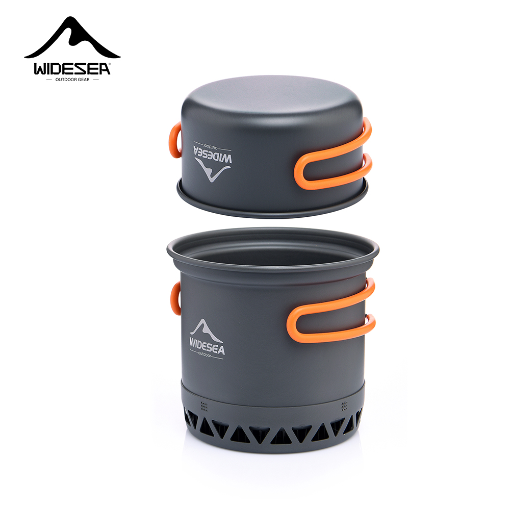 Açık Kamp Pot 1.3L 2.3L Tencer - Camping Cooking Set 2 Person incelemesi ve fiyatı