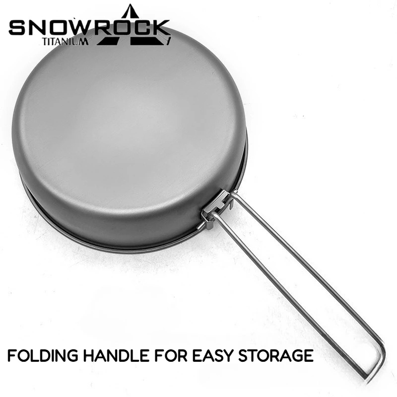 SNOWROCK Titanyum Tava, Paslan - Camping Cooking Set 2 Person incelemesi ve fiyatı
