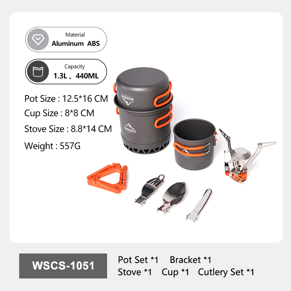Widesea Taşınabilir Kamp Tence - Camping Cooking Set 2 Person incelemesi ve fiyatı