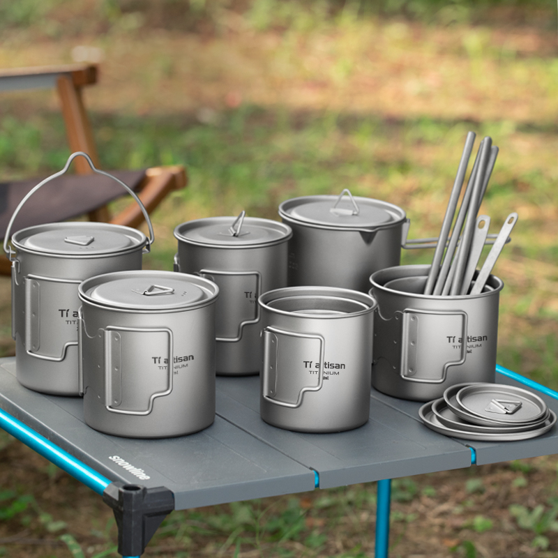 Tiartisan Açık Titanyum Hafif  - Camping Cooking Set Stainless Steel incelemesi ve fiyatı