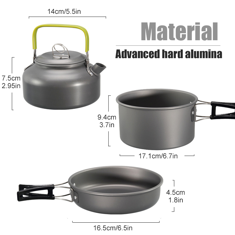 WESTTUNE Kamp Tencere Seti Alü - Camping Cooking Utensil Set incelemesi ve fiyatı