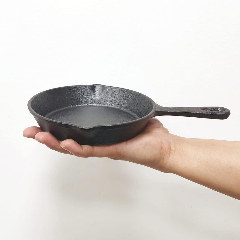 6 İnç Dökme Demir Tava, Damlam - Camping Cooking Frying Pan incelemesi ve fiyatı