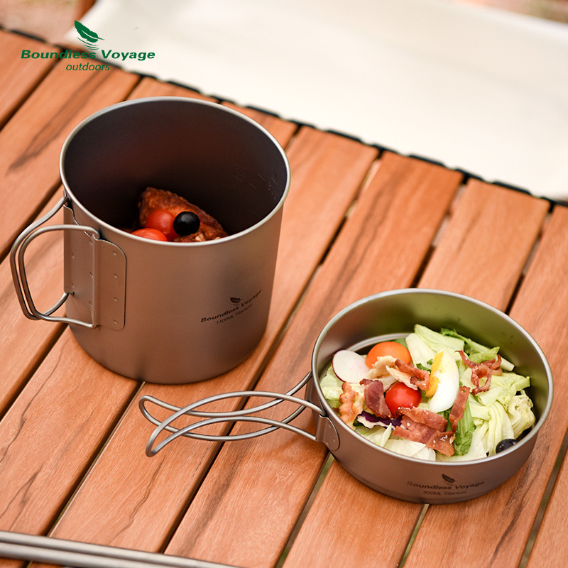 Saf Titanyum Katlanır Saplı Te - Camping Cooking Frying Pan incelemesi ve fiyatı