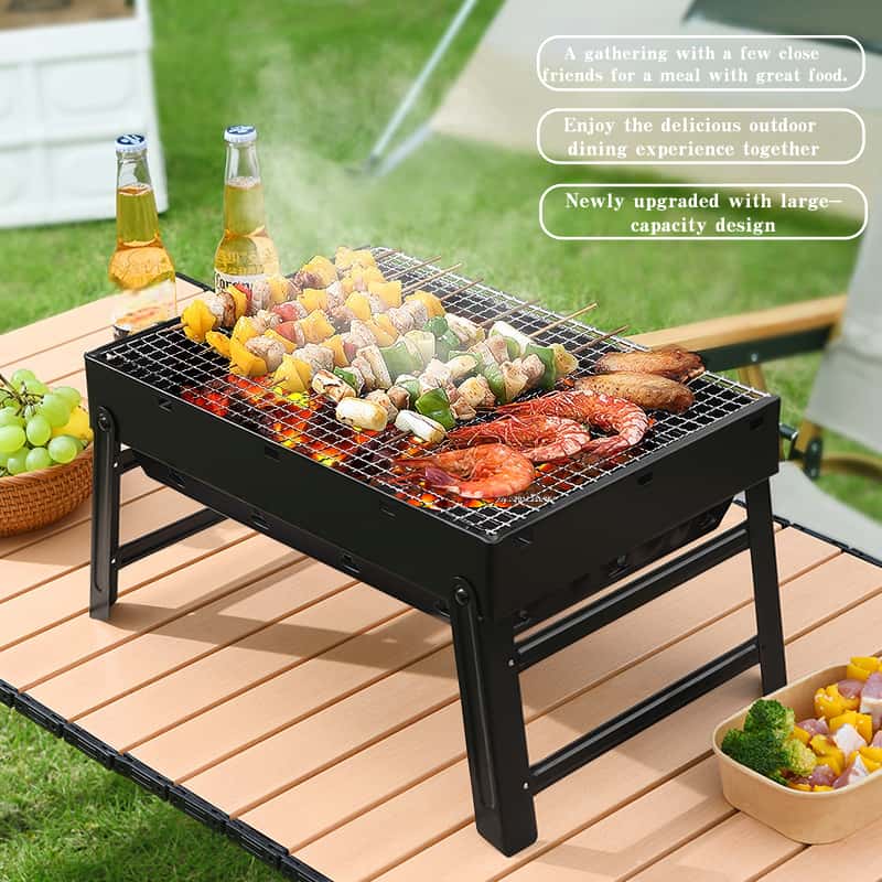 Açık hava katlanabilir portati - Camp Grill Portable Folding incelemesi ve fiyatı