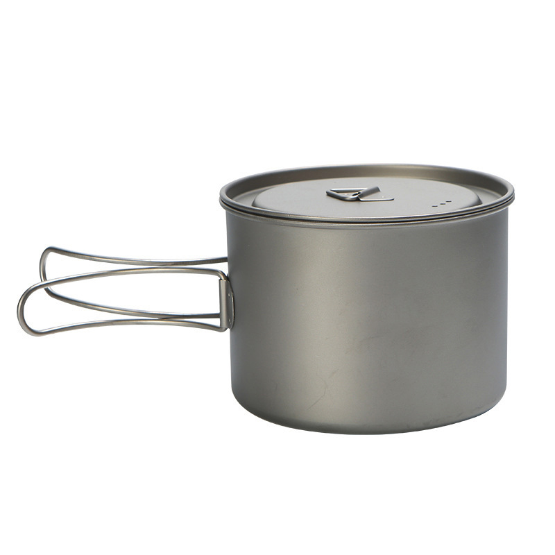 Açık piknik titanyum tencere 7 - Camping Cooking Set Stainless Steel incelemesi ve fiyatı