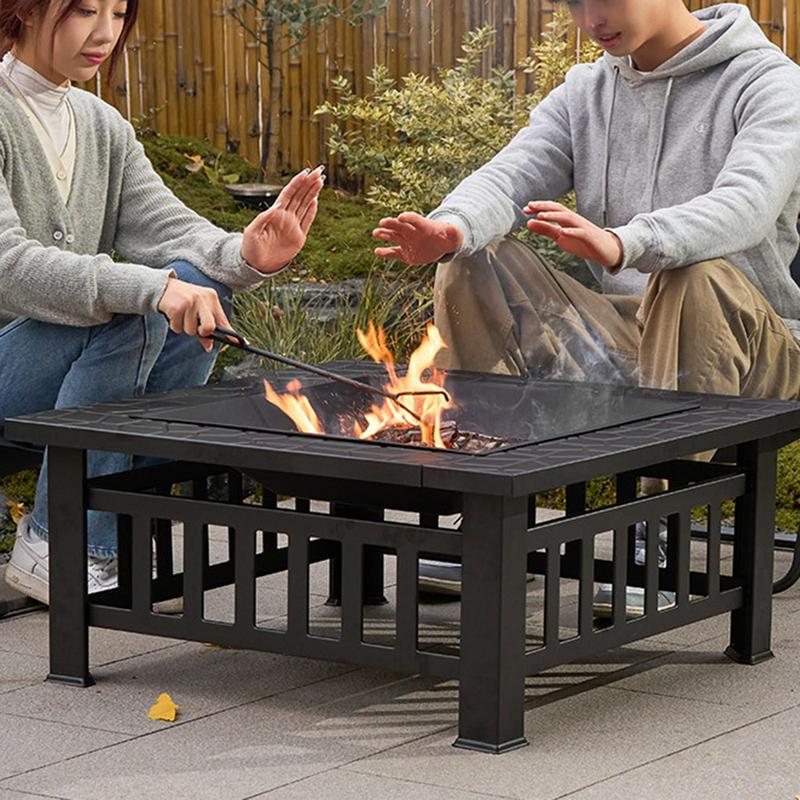 Kamp Yakacak Odun Sobası Kare  - Camping Cooking Wood Stove incelemesi ve fiyatı