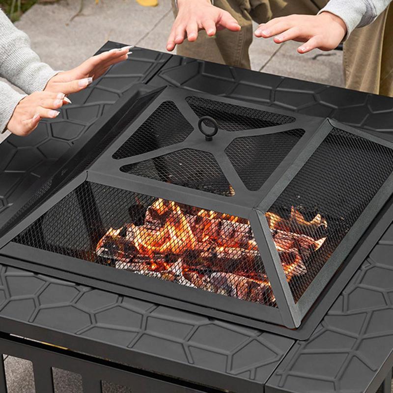 Kamp Yakacak Odun Sobası Kare  - Camping Cooking Wood Stove incelemesi ve fiyatı