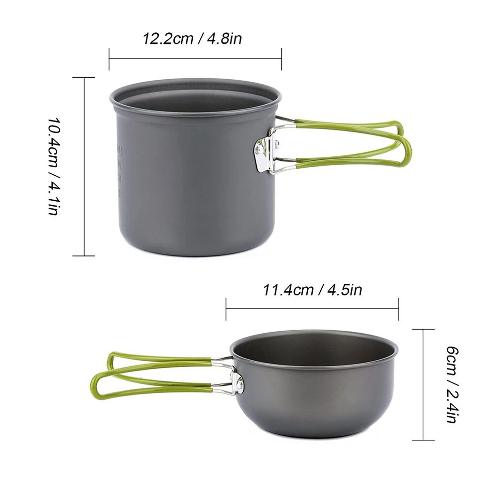 Kamp Tencere yemek takımı Ultr - Camping Cooking Set 2 Person incelemesi ve fiyatı