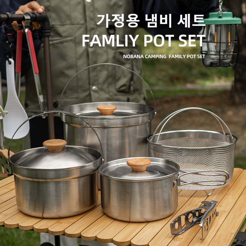 NOBANA Yeni Açık Paslanmaz Çel - Camping Cooking Frying Pan incelemesi ve fiyatı