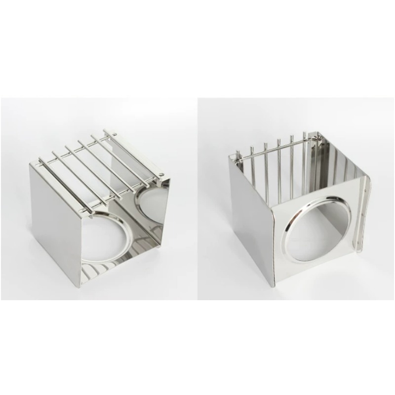 Paslanmaz Çelik Kare Kahve Oca - Camping Cooking Set Stainless Steel incelemesi ve fiyatı