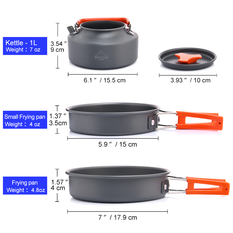 Widesea kamp açık TENCERE SETİ - Camping Cooking Utensil Organizer incelemesi ve fiyatı