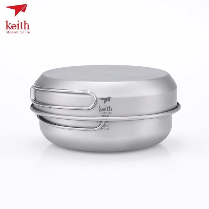 KEITH Titanyum Ti6053 3 Parça  - Camping Cooking Hot Plate incelemesi ve fiyatı