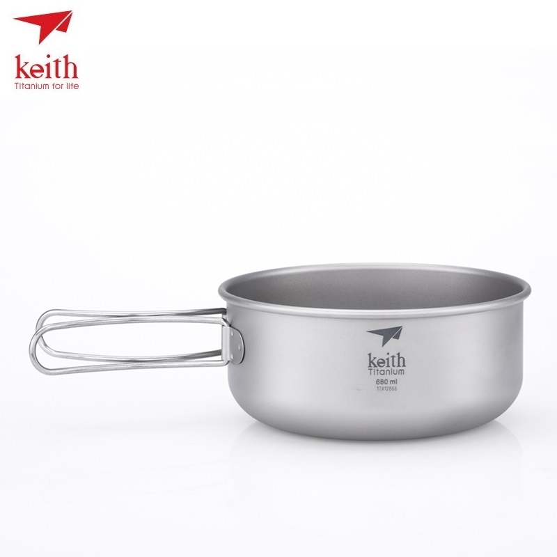 KEITH Titanyum Ti6053 3 Parça  - Camping Cooking Hot Plate incelemesi ve fiyatı
