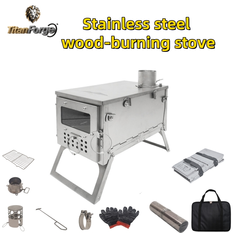Katlanır Odun Sobası, Paslanma - Camping Cooking Wood Stove incelemesi ve fiyatı