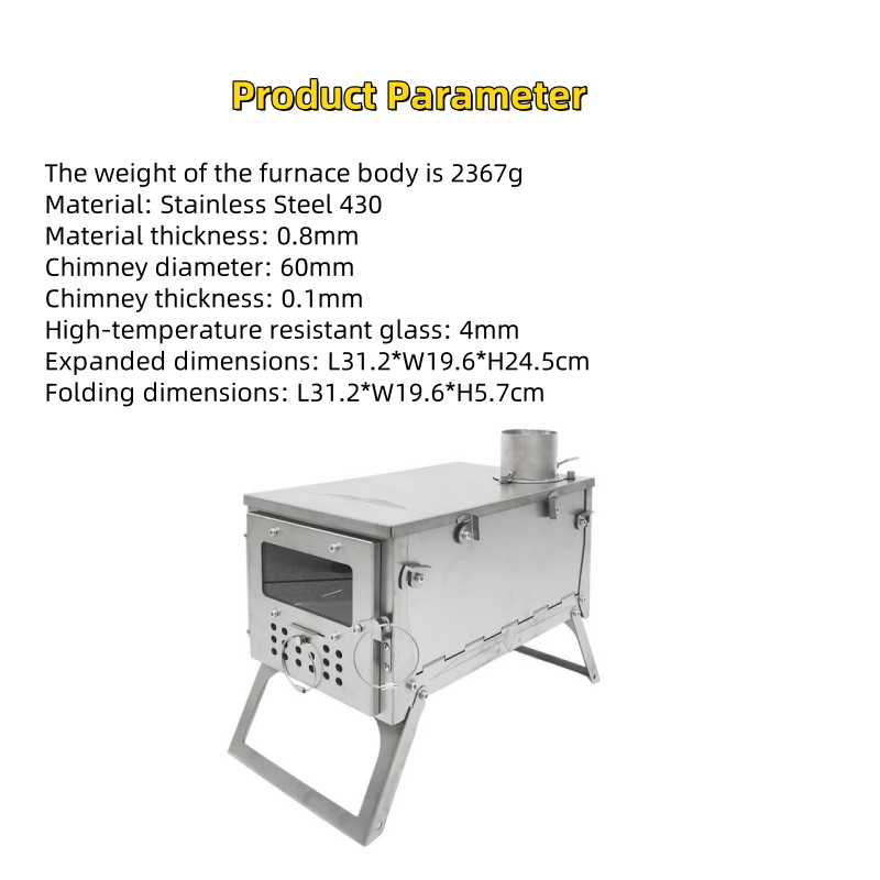 Katlanır Odun Sobası, Paslanma - Camping Cooking Wood Stove incelemesi ve fiyatı