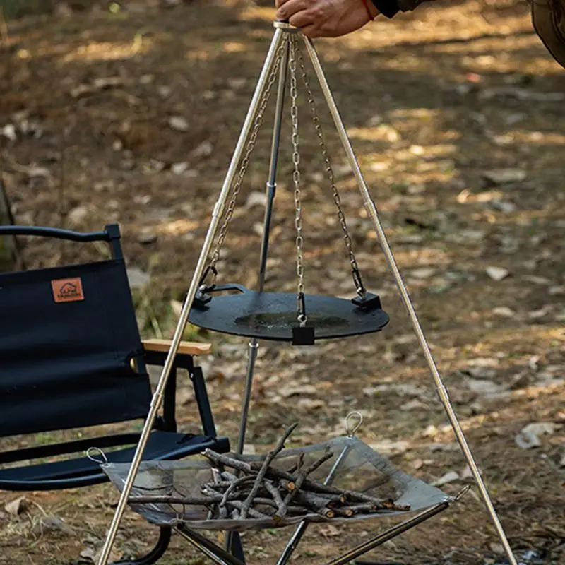 Alüminyum Kamp Ateşi Üçayağı,  - Camping Cooking Multi Tool incelemesi ve fiyatı