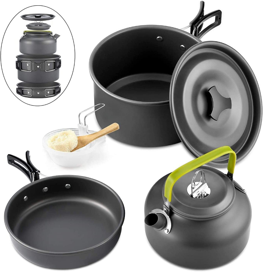 Açık Hava Kamp Yemek Pişirme S - Camping Cooking Set 2 Person incelemesi ve fiyatı