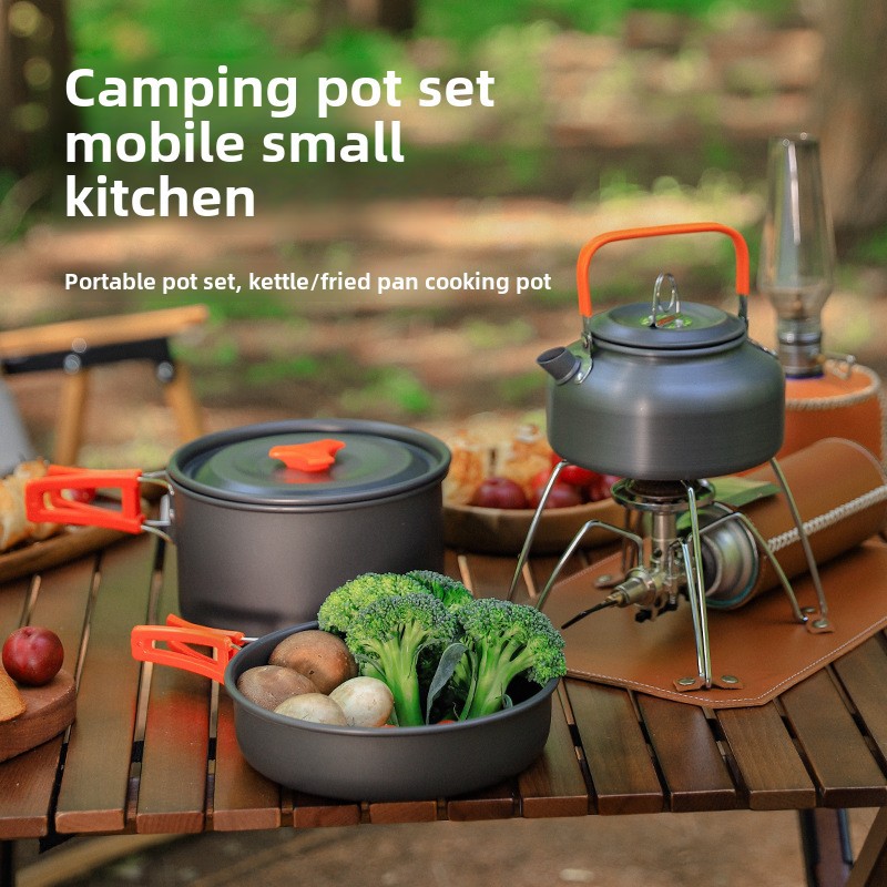 2-3 Kişilik Açık Hava Kamp Yem - Camping Cooking Set 2 Person incelemesi ve fiyatı