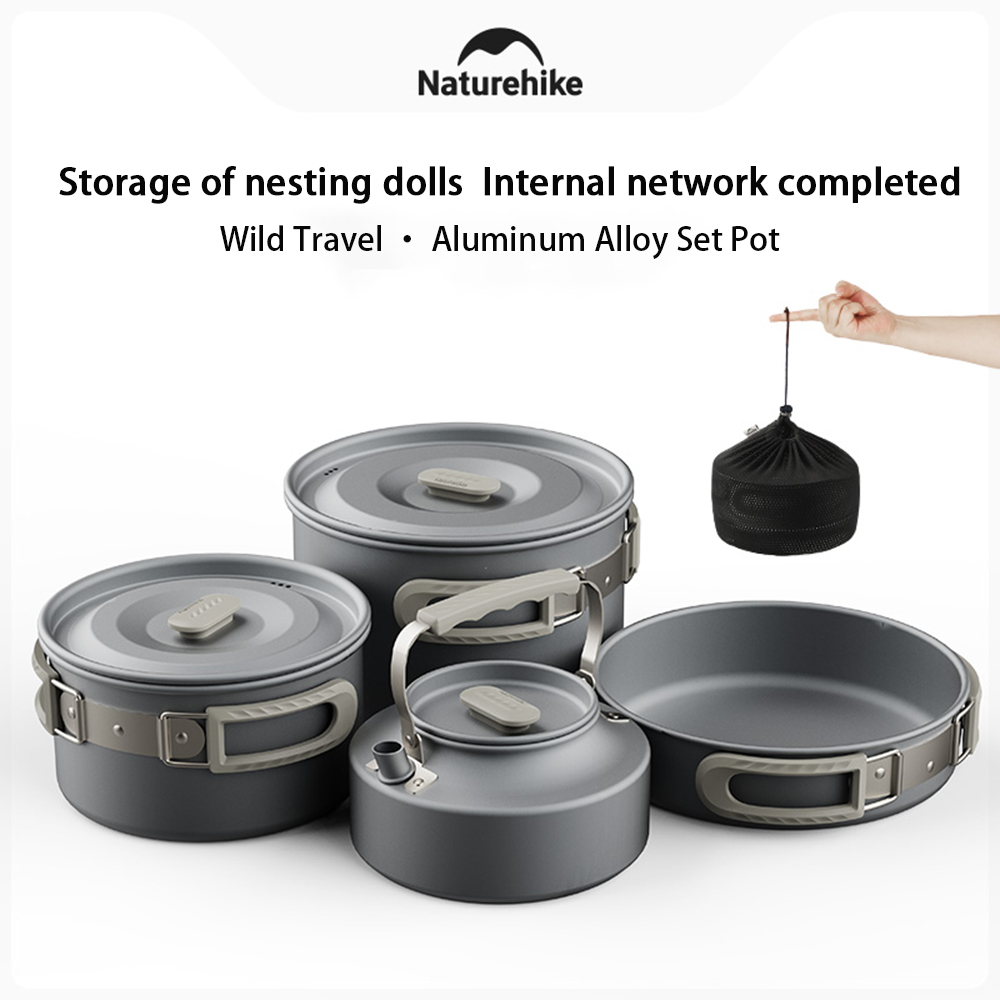 Naturehike Açık Pot Seti, Kamp - Camping Cooking Set Stainless Steel incelemesi ve fiyatı