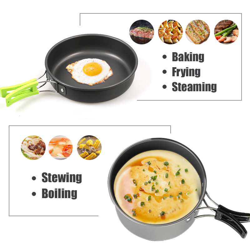 WESTTUNE Kamp Tencere Seti Alü - Camping Cooking Set 2 Person incelemesi ve fiyatı