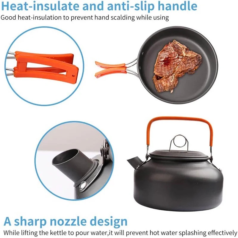 Kamp Yemek Pişirme Seti Kamp M - Camping Cooking Utensil Set incelemesi ve fiyatı